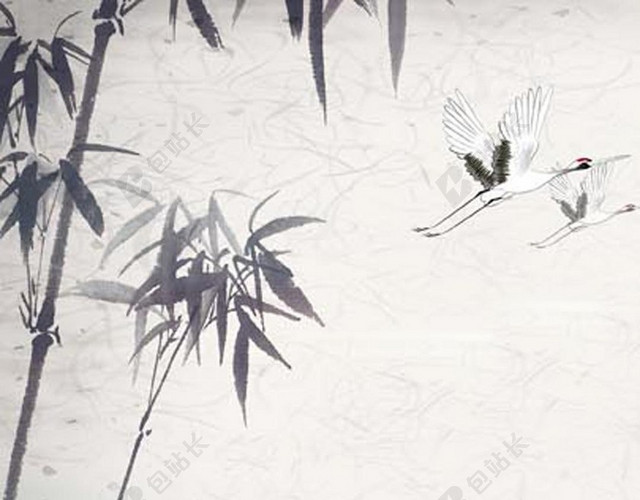 水墨中国风H5背景