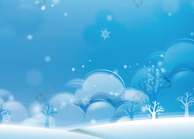 冬季雪景图片