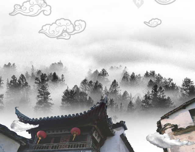 水墨背景