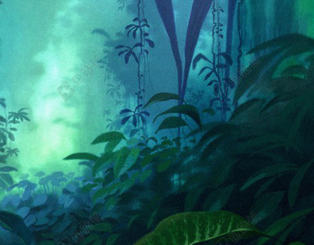 绿森林H5背景