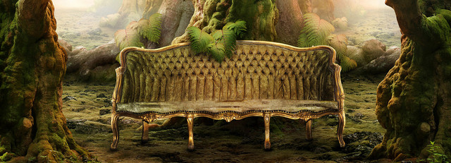 梦幻森林背景