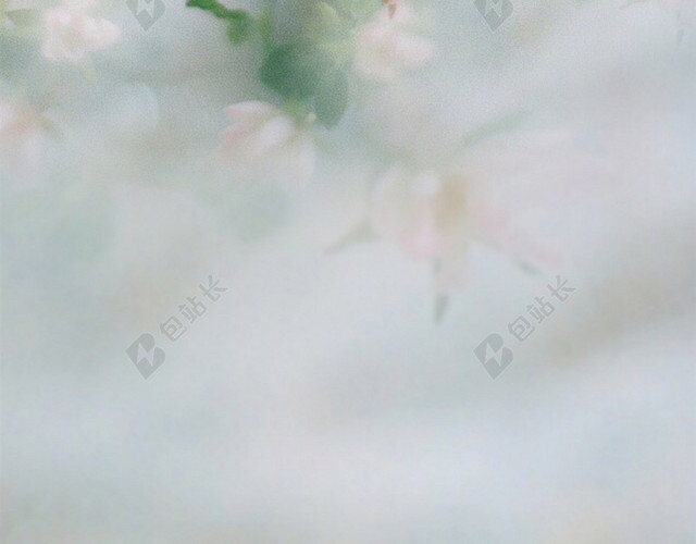 粉色小碎花H5背景