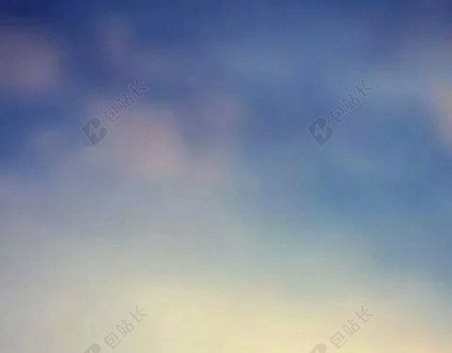 文艺小清新天空H5背景