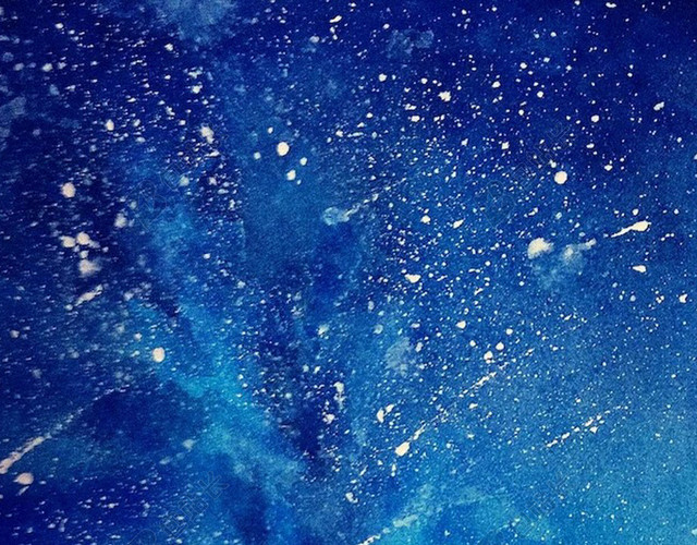 彩色星空H5背景
