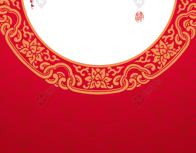 中国风H5背景