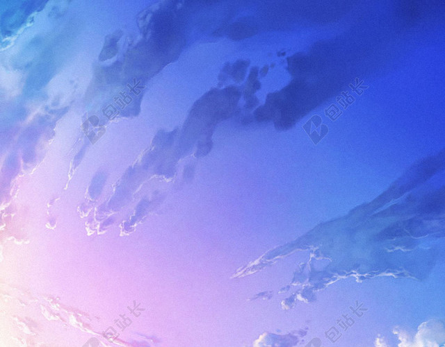彩色天空H5背景