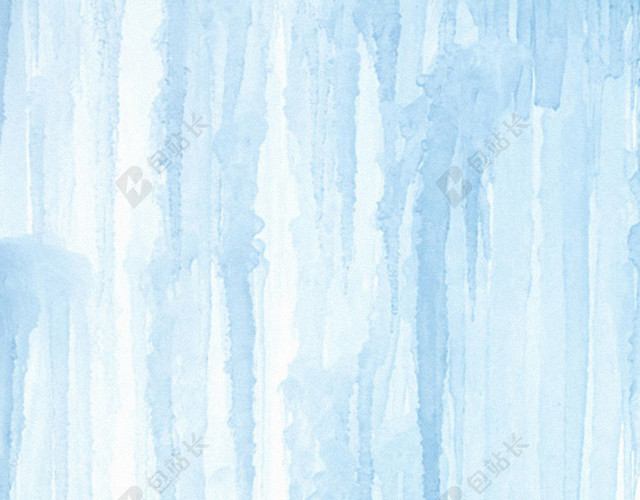 蓝色水彩渐变H5背景