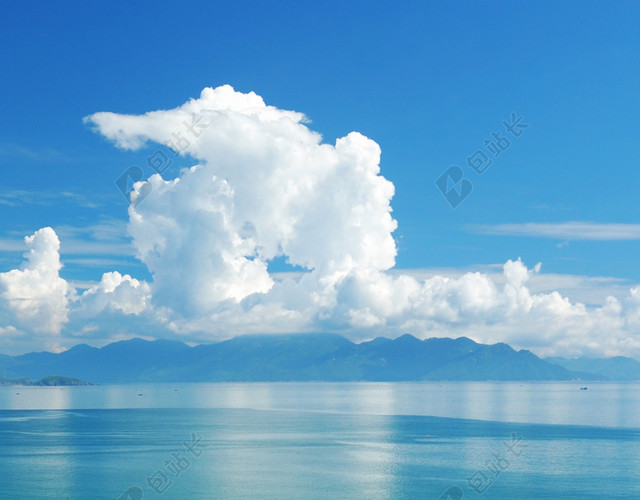 大海自然景色H5背景