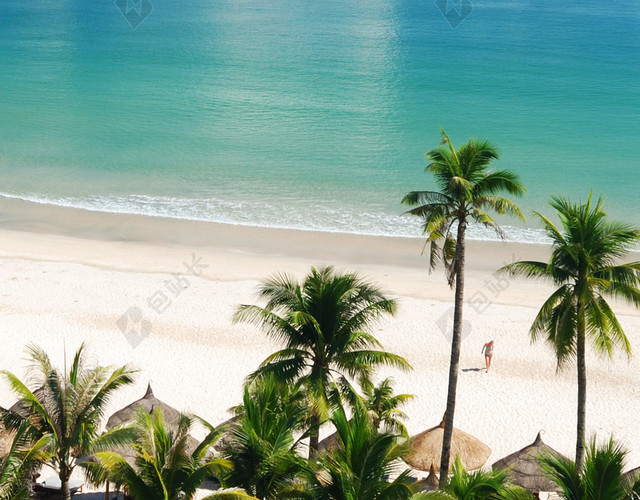 大海自然景色H5背景