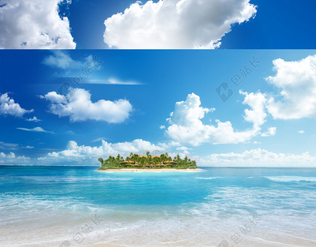 沙滩海景