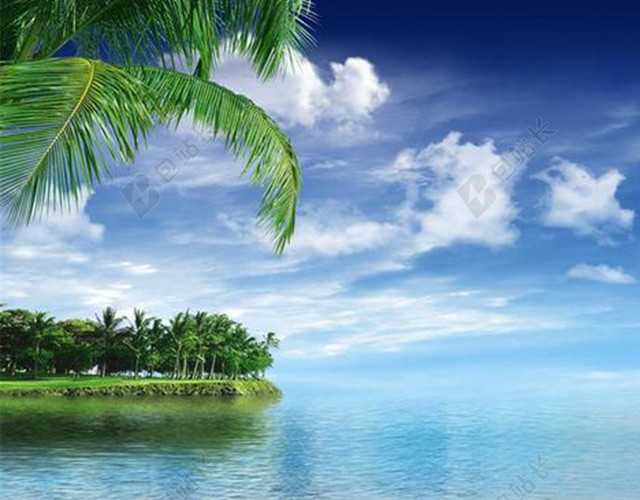 海边唯美风景高清摄影背景