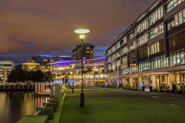 夜 光 城市 城市公园NIGHTPARK 闪耀 镇 户外 景观