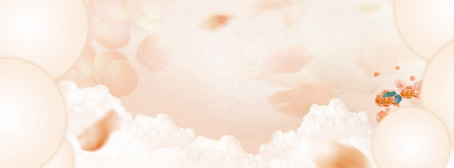 梦幻唯美花瓣背景