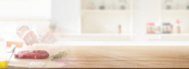 天猫厨房清新淡雅BANNER