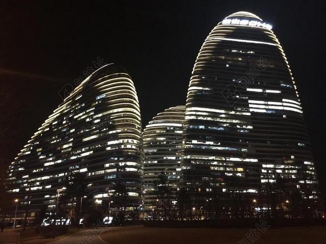 黑色广告自然中国北京SOHO背景图片