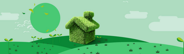 清新环保油漆背景BANNER