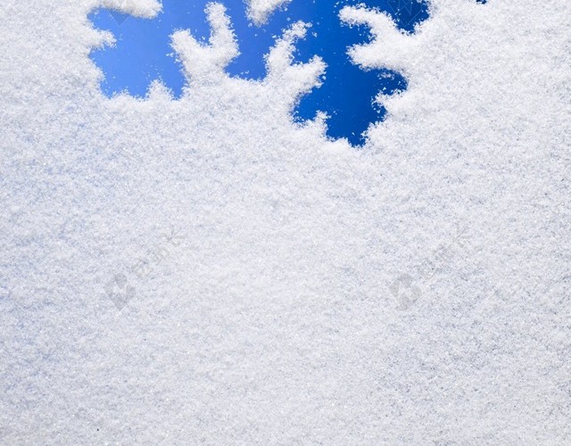 浪漫雪地纹理H5背景