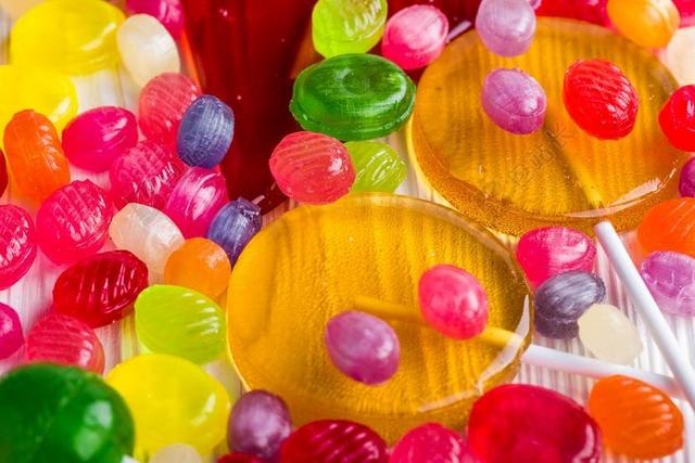 焦糖 糖果 甜品 甜 食品 多彩 明亮 甜点 多彩色