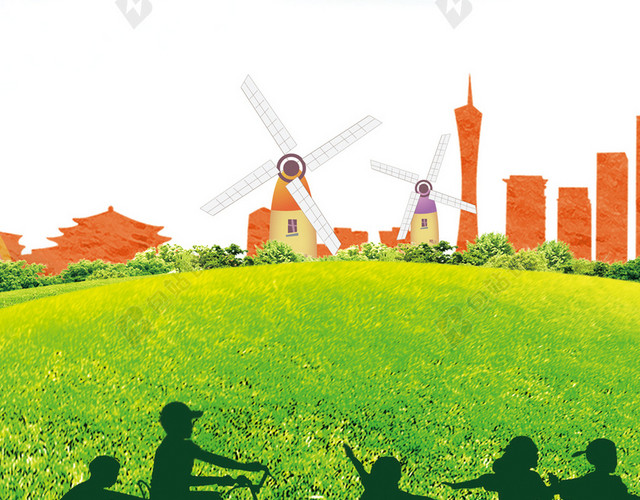 扁平运动H5背景