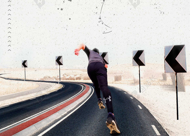 运动健身跑步奔跑