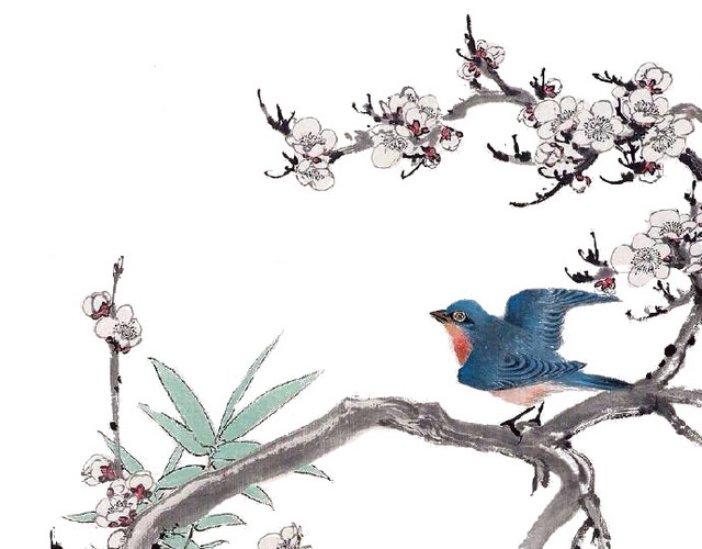 古风花鸟画