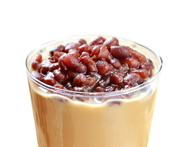 红豆奶茶