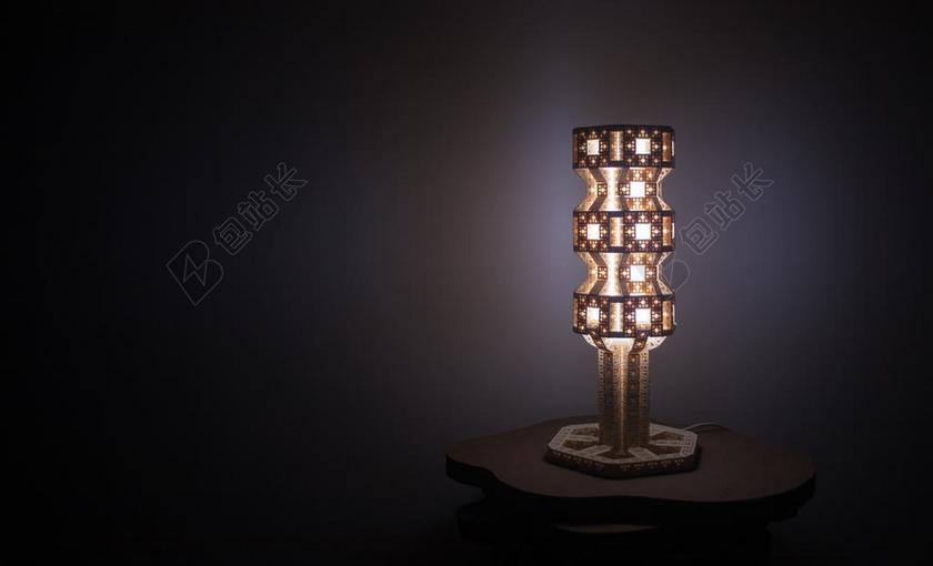 灯具 空灵 光 积木 灵感