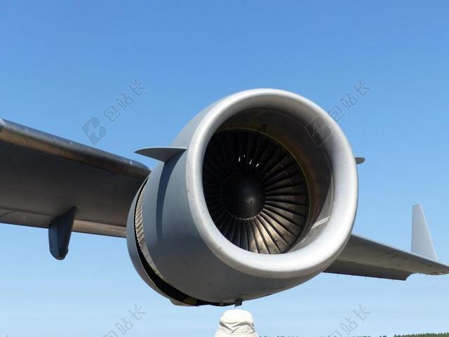 航天航空飞机涡轮背景图片