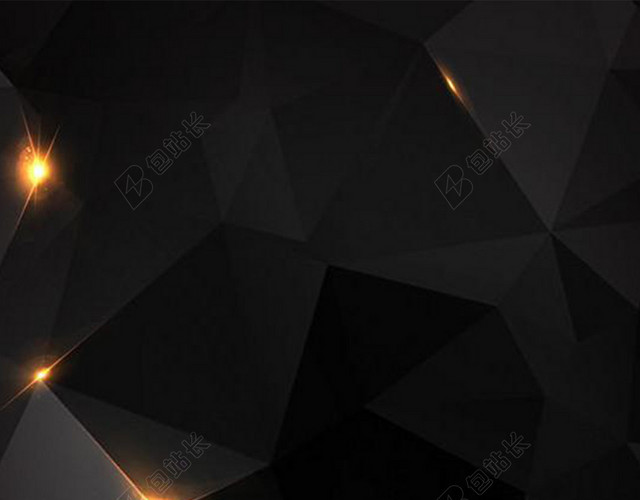简约黑色几何背景图