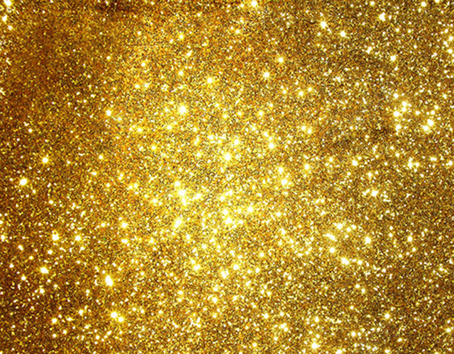 金色华丽星光质感背景