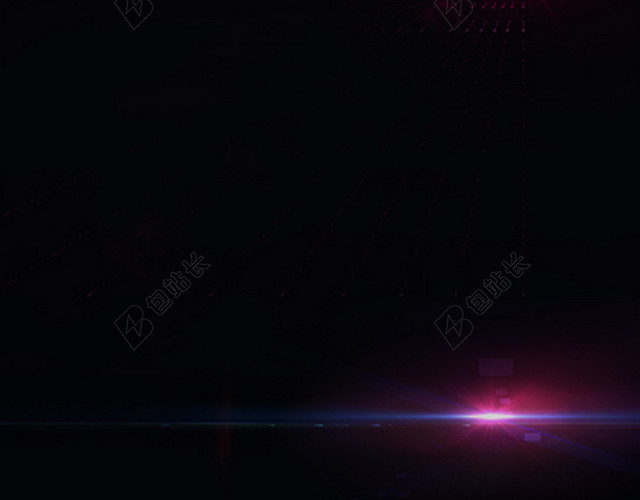 黑色炫酷星光企业介绍H5背景