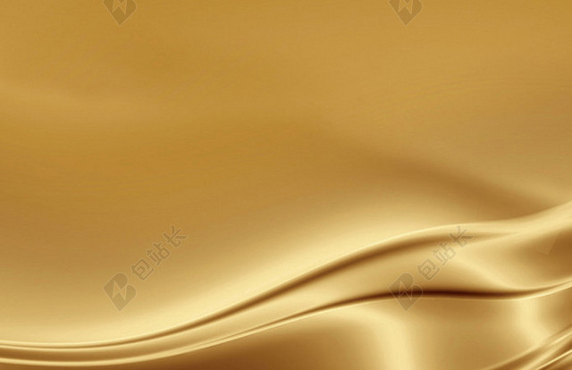 金色丝绸般的纹理背景