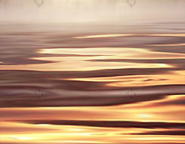 唯美夕阳湖面H5背景