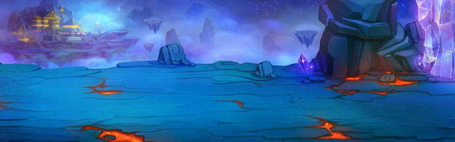 梦幻手绘游戏背景