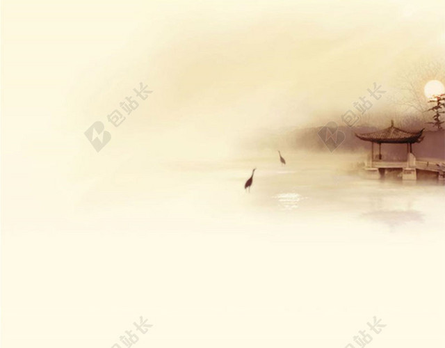 古典水墨背景图
