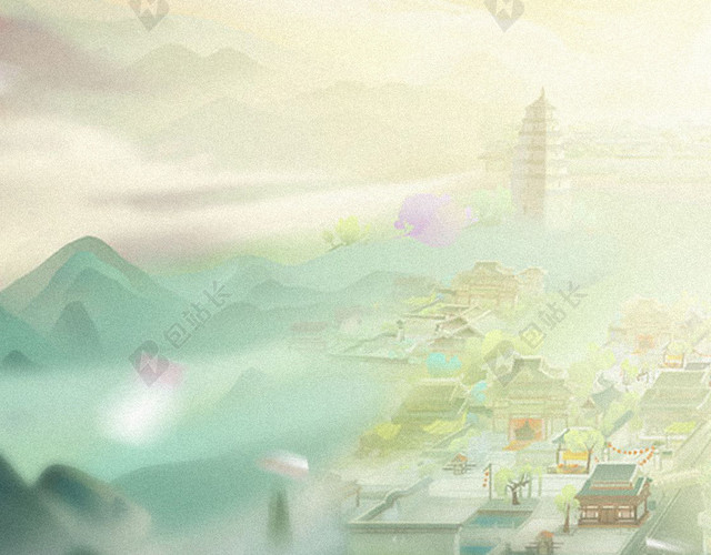 中国古典H5背景