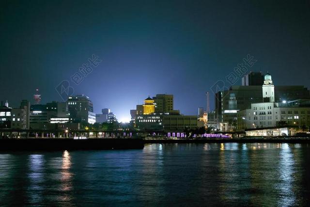 体育场 横滨 夜景 端口