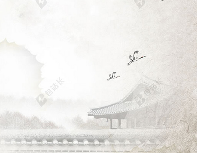唯美复古H5图