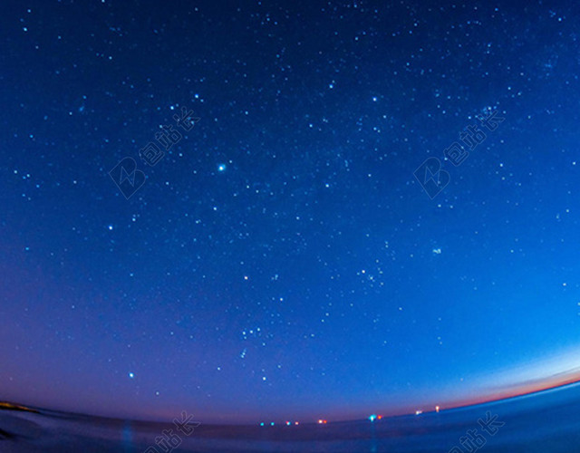 梦幻天空夜景
