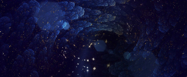 唯美星空背景
