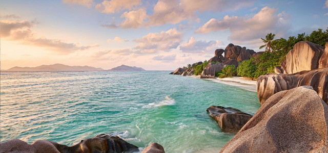 天空大海景区背景