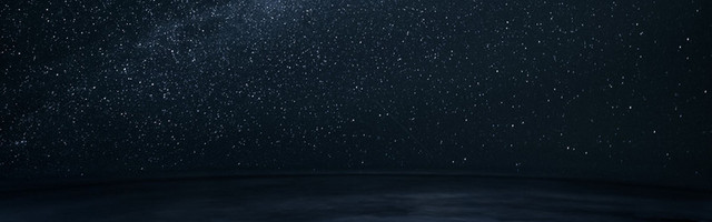 蓝色星空背景
