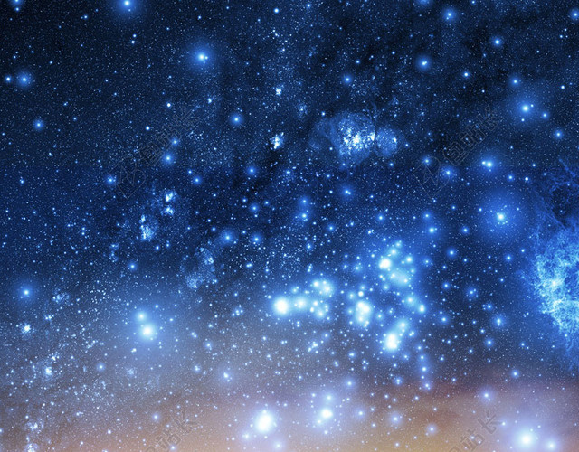 星光璀璨背景图