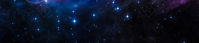 紫色梦幻星空星云背景