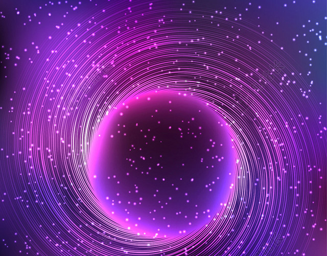 梦幻紫色星空螺旋背景