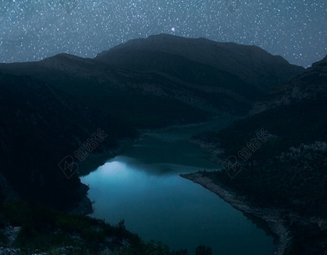 夜晚星空APP手机端H5背景