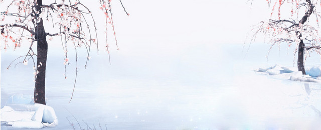 唯美冬景BANNER