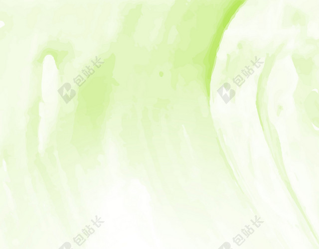 绿色水彩梦幻渐变背景素材