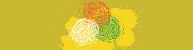 涂鸦线团背景BANNER