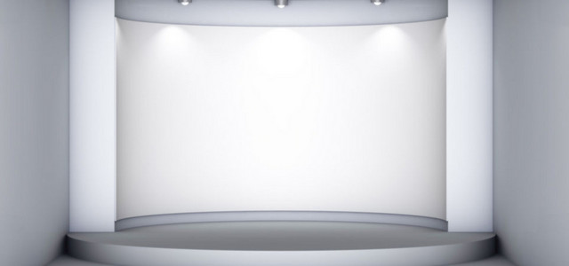室内画廊素材背景